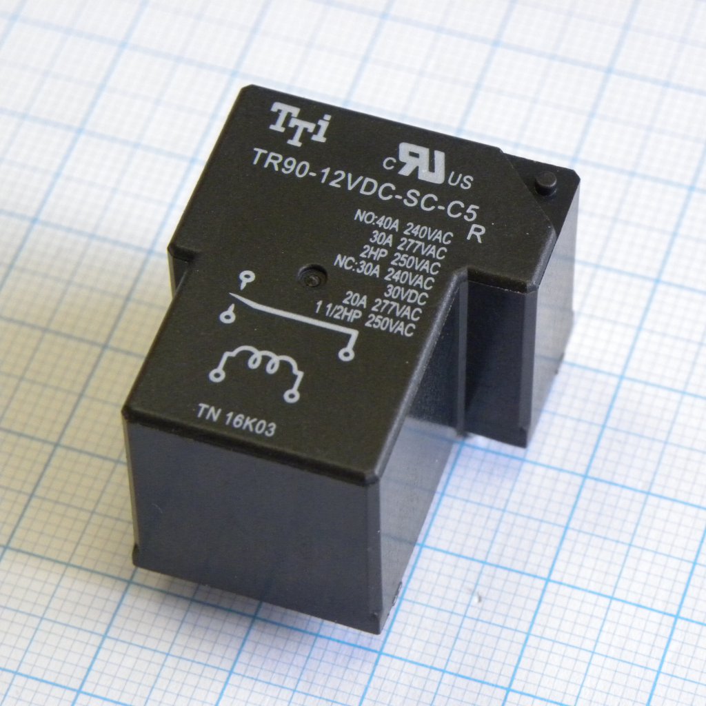TR90-12VDC-SC-C5-R - Tai Shing
