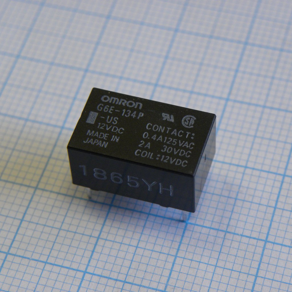 G6E-134P-US-12VDC - OMRON