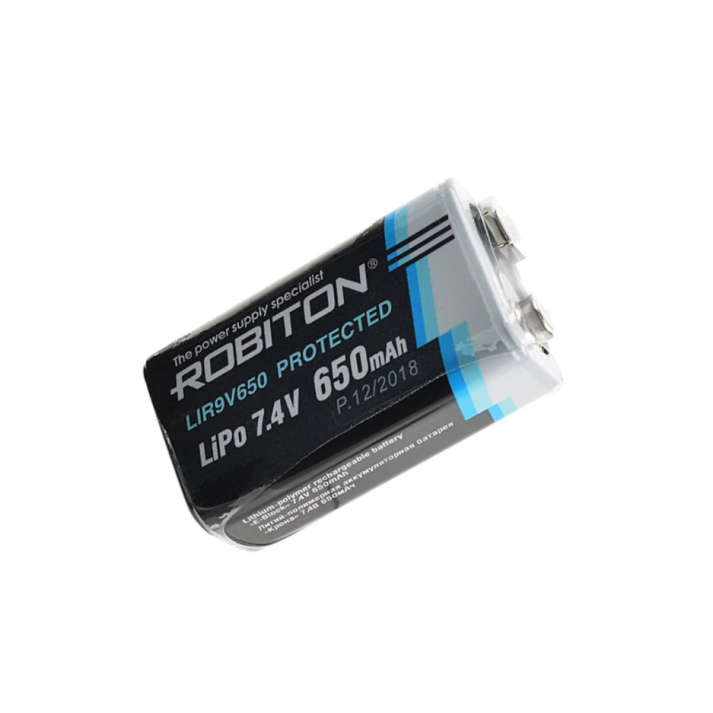 Аккумулятор КРОНА 650мАч  7.4В Robiton - Robiton