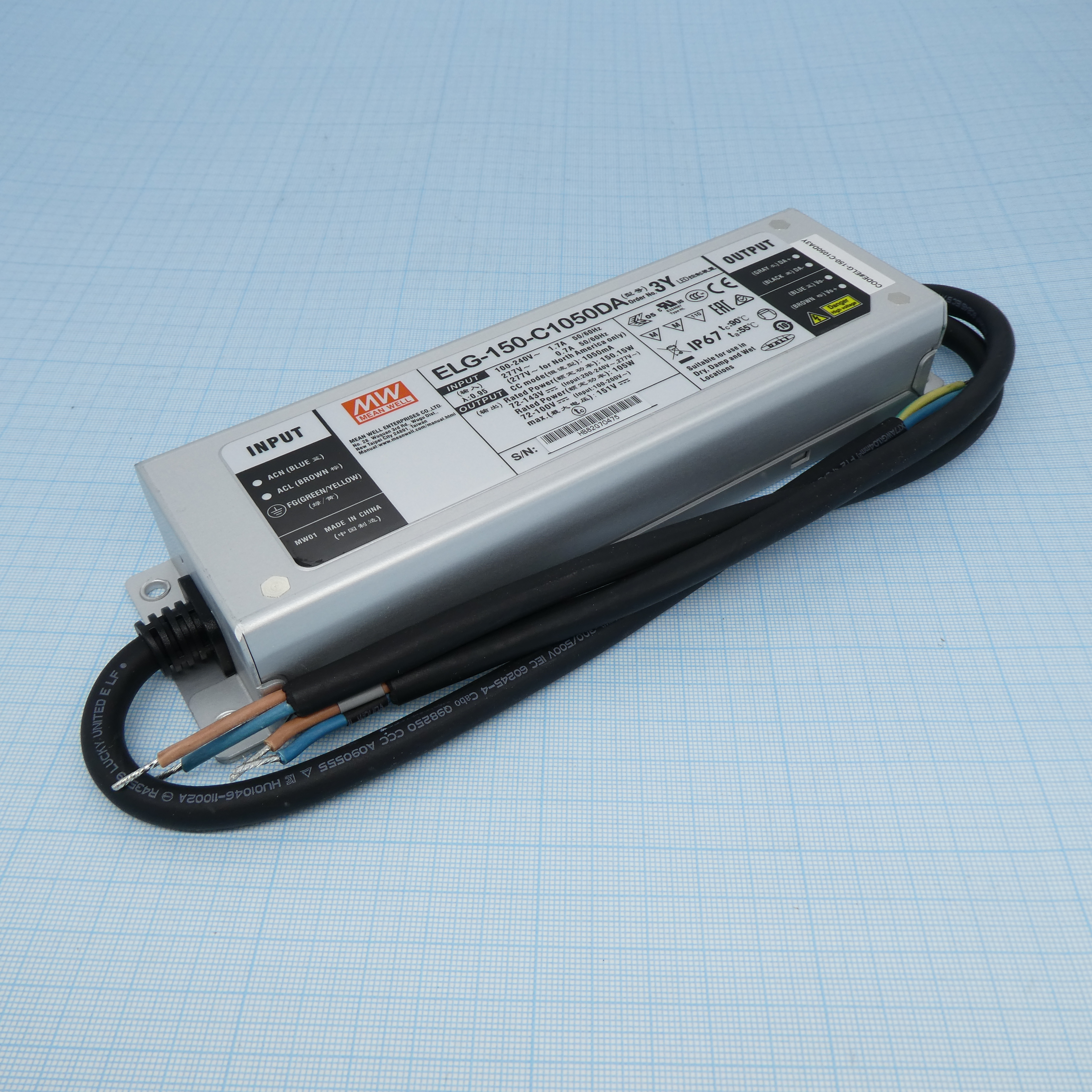 ELG-150-C1050DA-3Y - MW