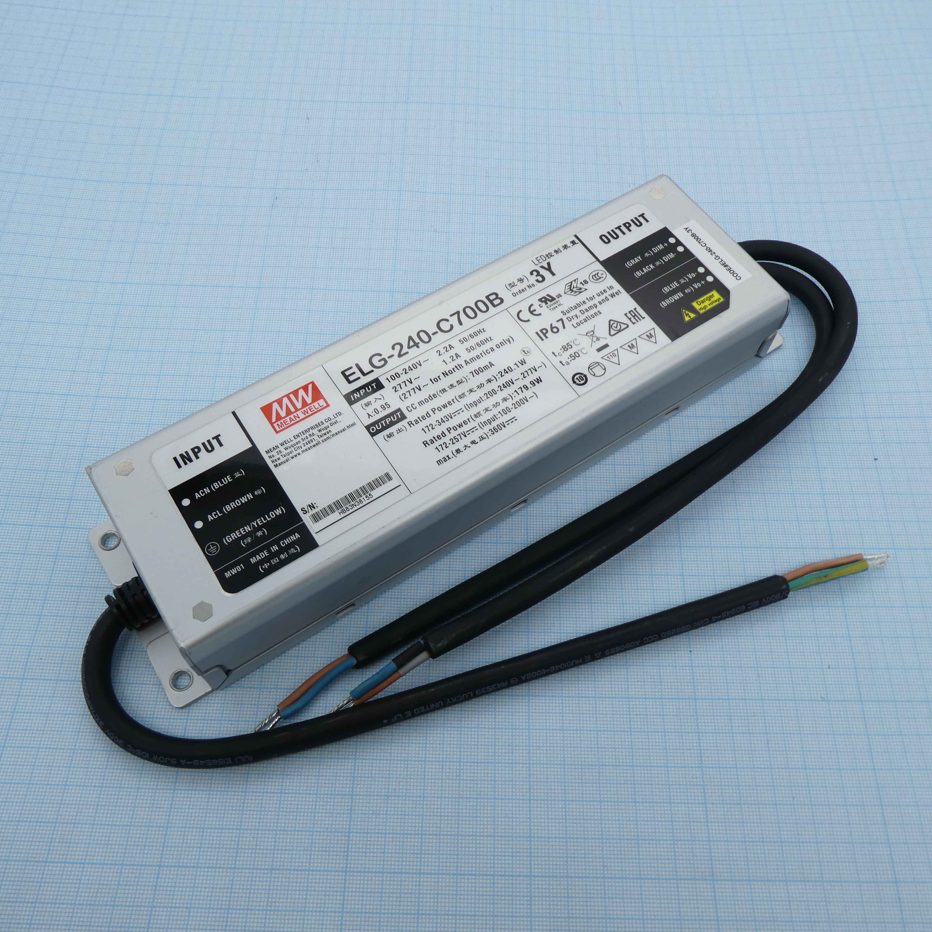 ELG-240-C700B-3Y - MW