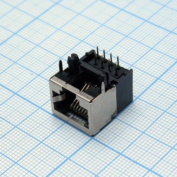TJ8P8C розетка в плату 53-04 5321-S 8P - CZT