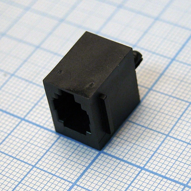 TJ4P4C розетка в плату 52-02 5222 4P - CZT