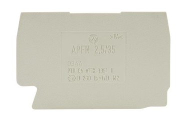 Крышка бок. APFN 2,5 /35 ROT - Wieland Electric