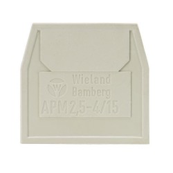 Крышка бок. APM  2,5 - 4 / 15 BLAU - Wieland Electric