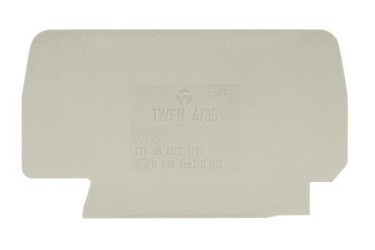 Пластина разд. TWFN 4/35 - Wieland Electric