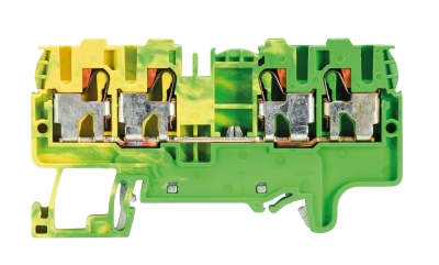Клемма заземл WTP 2,5/4 D2/2 PE - Wieland Electric