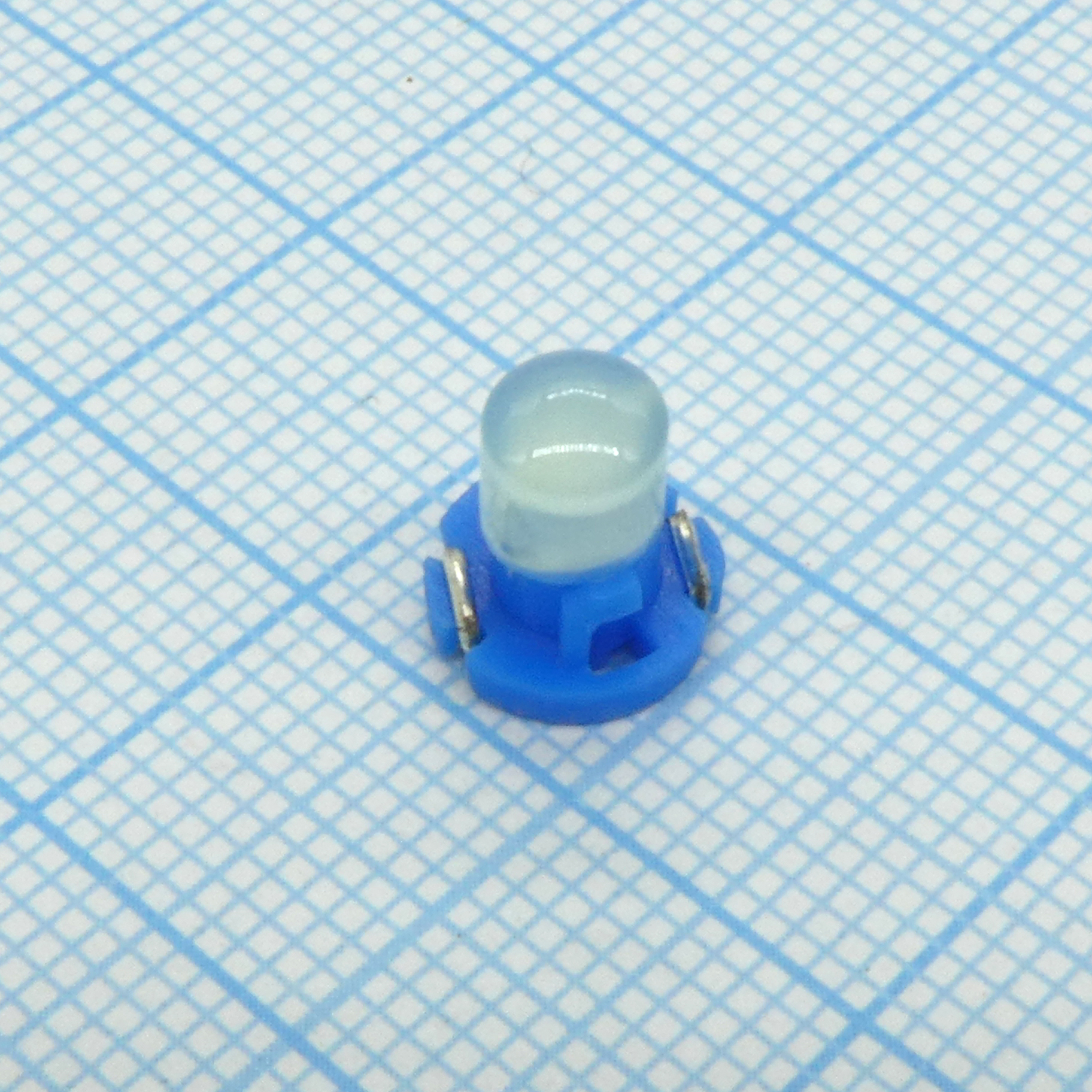 LED T3 12V blue - .
