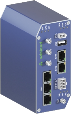 Роутер WIENET LTE WR V3 SL 5-PORT WIFI - Wieland Electric