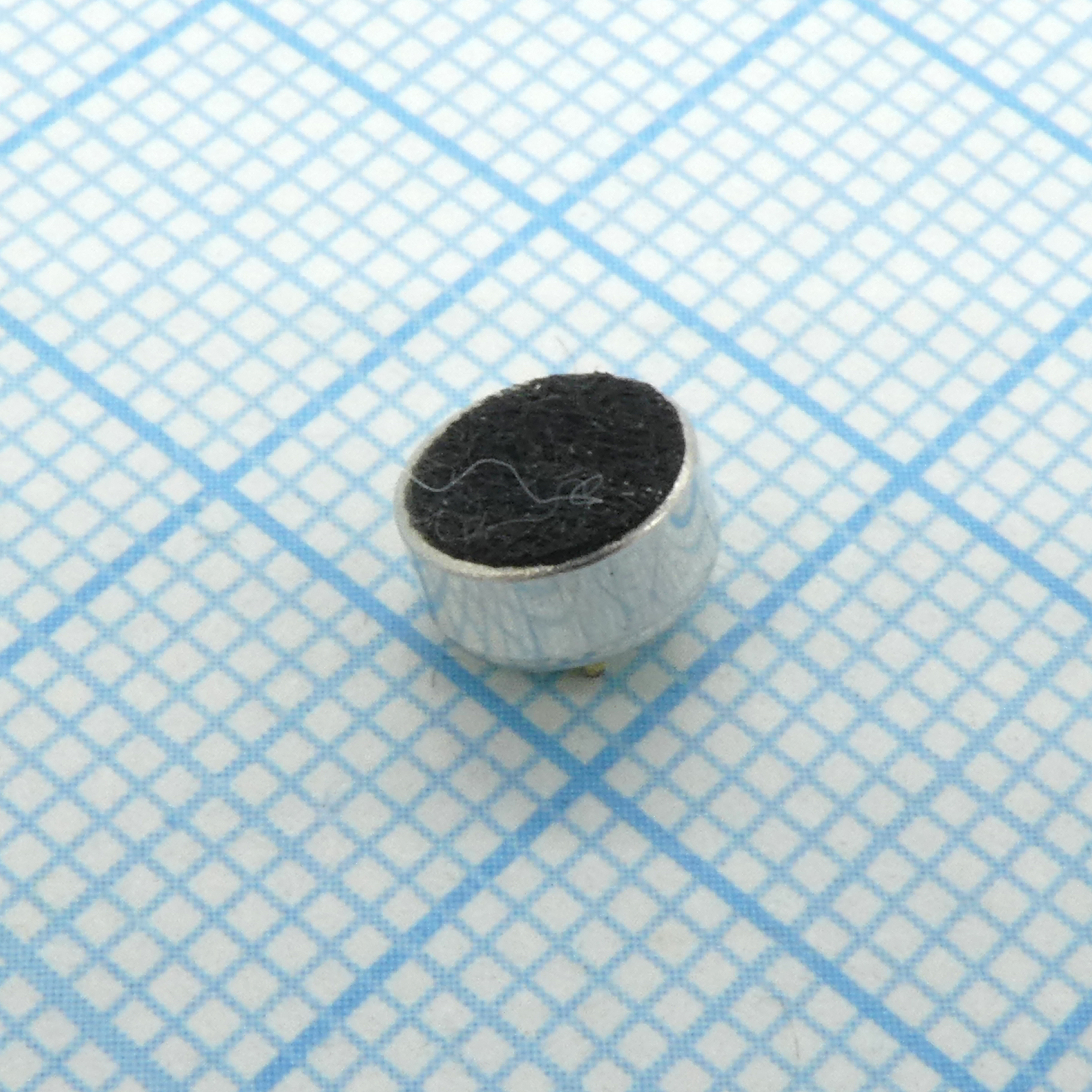 микрофон RP-6027  d=6mm  h=2.7mm - .