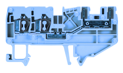 Клемма сдв. WKF 2.5 D2/8113/35 BLUE - Wieland Electric