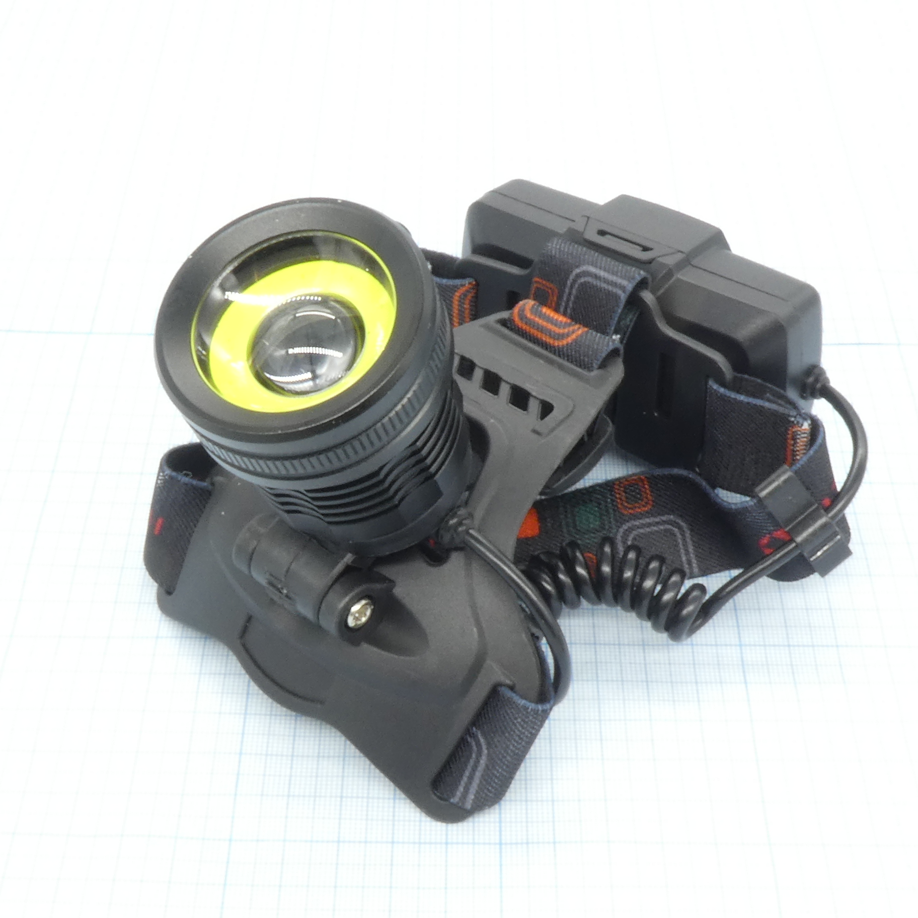 Фонарь аккум.налобный UltraFlash E1335 - .