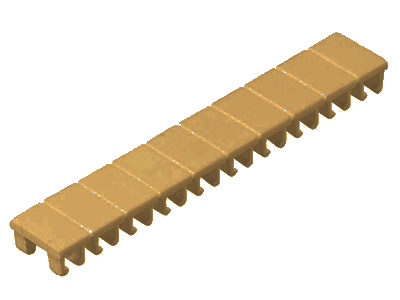 Шильдик 9705 A / 6 / 10 BROWN - Wieland Electric