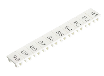 Шильдик 9705A/8/10B 81-90 - Wieland Electric