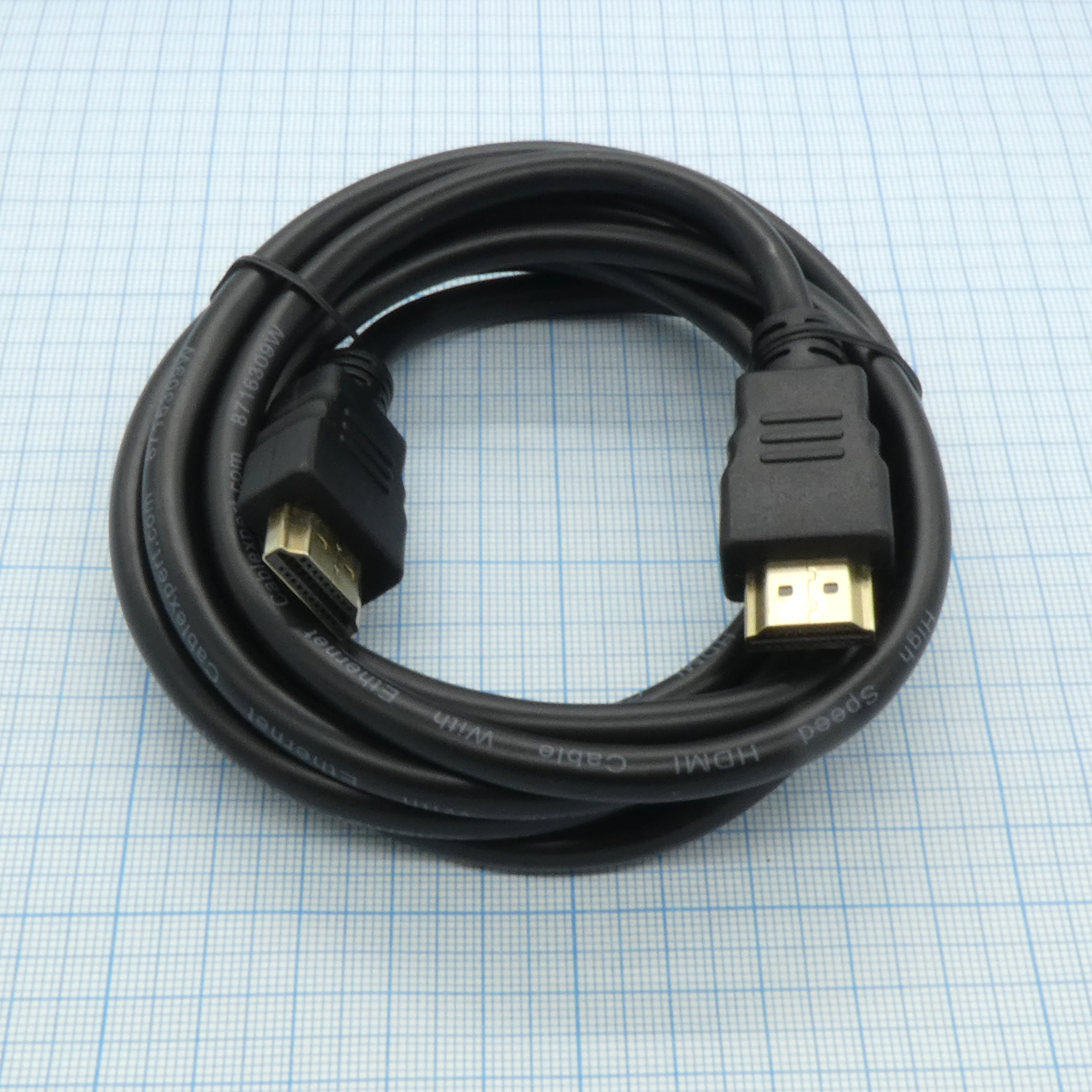 Шнур HDMI(шт) - HDMI(шт)1,4 Silver 1,5М с фильтром - .