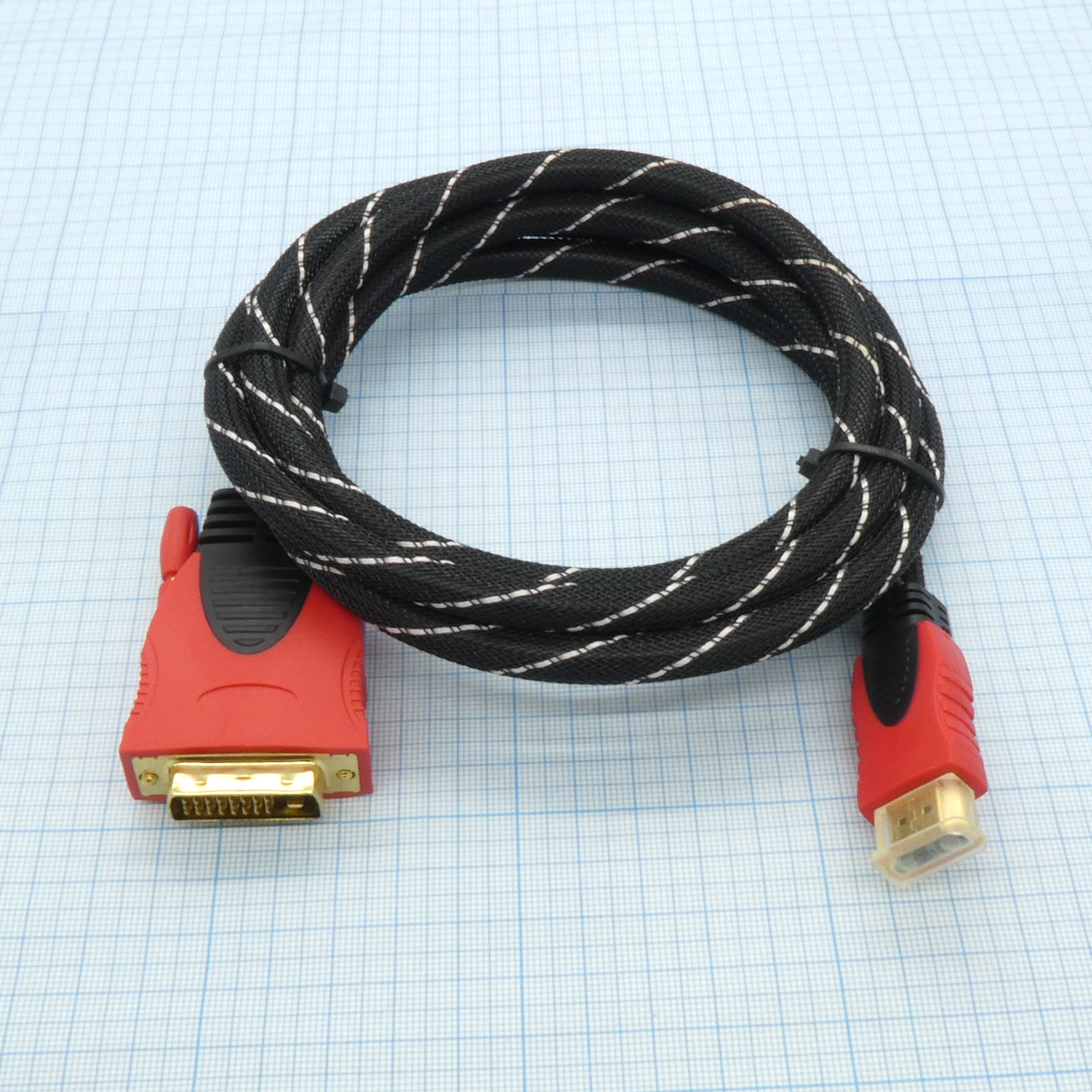 Шнур DVI - HDMI  (AV-HD03)G 1,8 м. - SUOER
