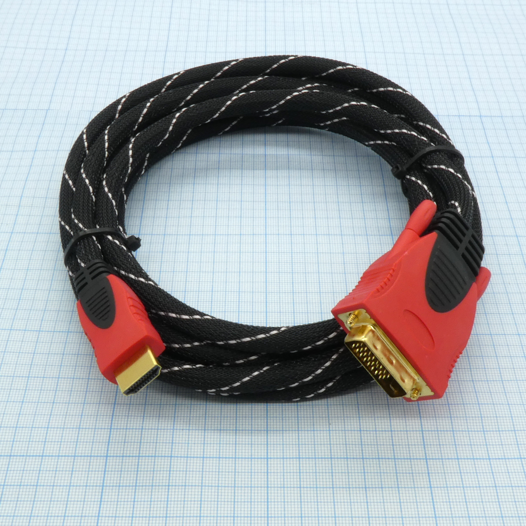 Шнур DVI - HDMI  (AV-HD03) G3 м. - SUOER