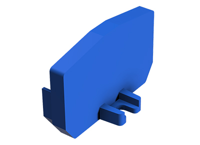 Крышка бок. APF 2,5/M../F/R BLAU - Wieland Electric