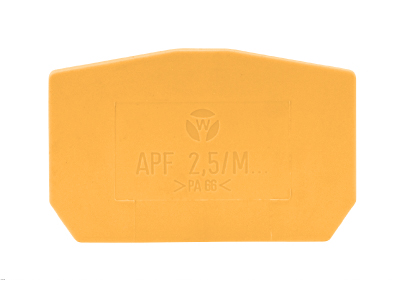 Крышка бок. APF 2,5/M... Orange - Wieland Electric