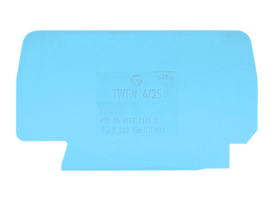 Пластина разд. TWFN 4/35 BLAU - Wieland Electric
