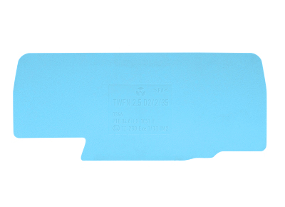 Пластина разд. TWFN 2,5 D2/2/35 BLAU - Wieland Electric