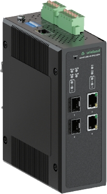 Коммутатор WIENET L2MS 4G-2PoE-2SF - Wieland Electric
