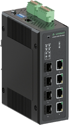 Коммутатор WIENET L2MS 8G-4SFP - Wieland Electric