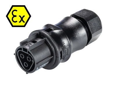 Разъем FEMALE RST20I3FXB2 взрывозащита - Wieland Electric