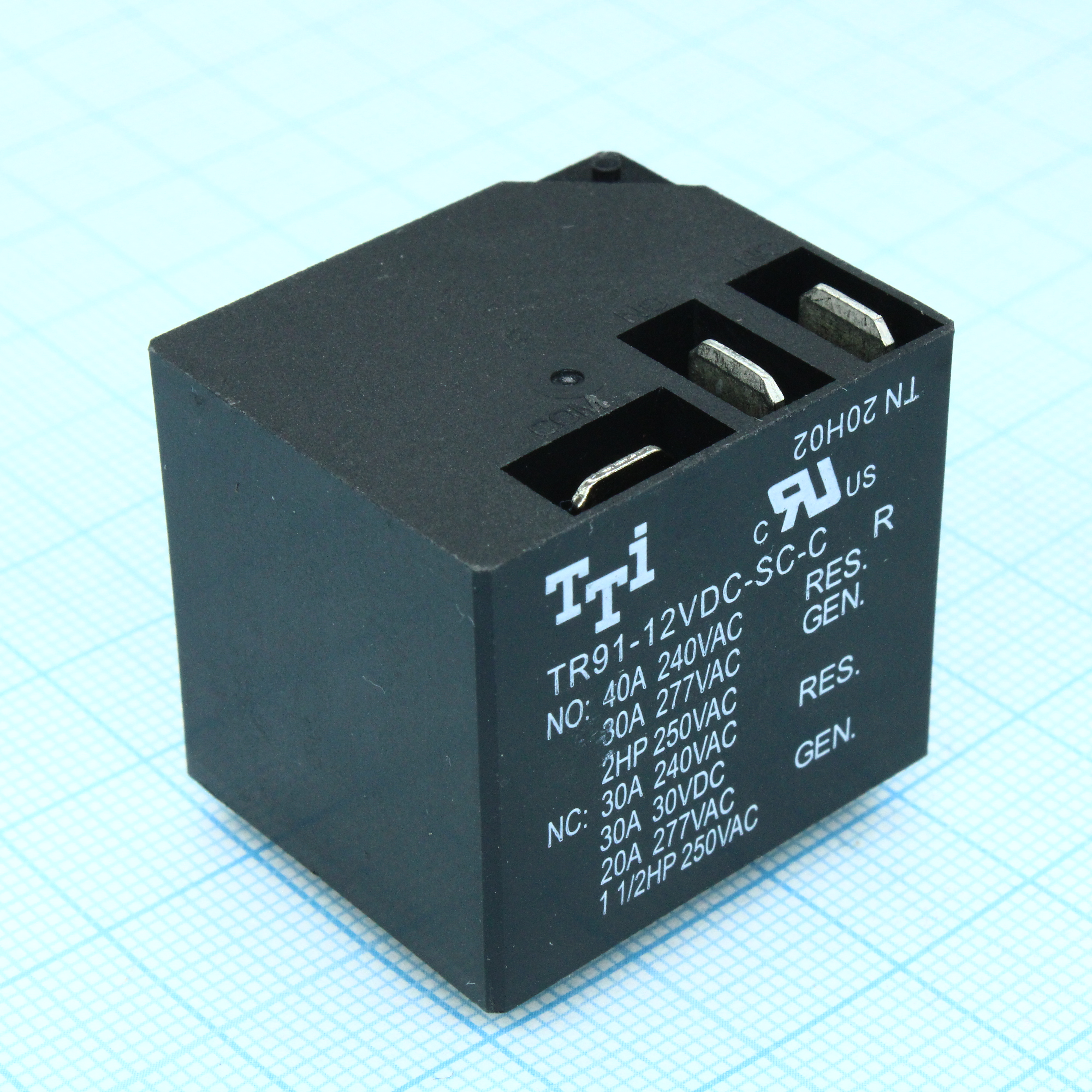 TR91-12VDC-SC-C-R - Tai Shing