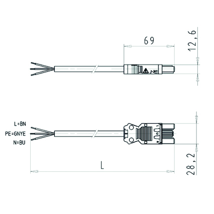 Соединитель GST18I3K1B- 15 5kVRT03 - Wieland Electric