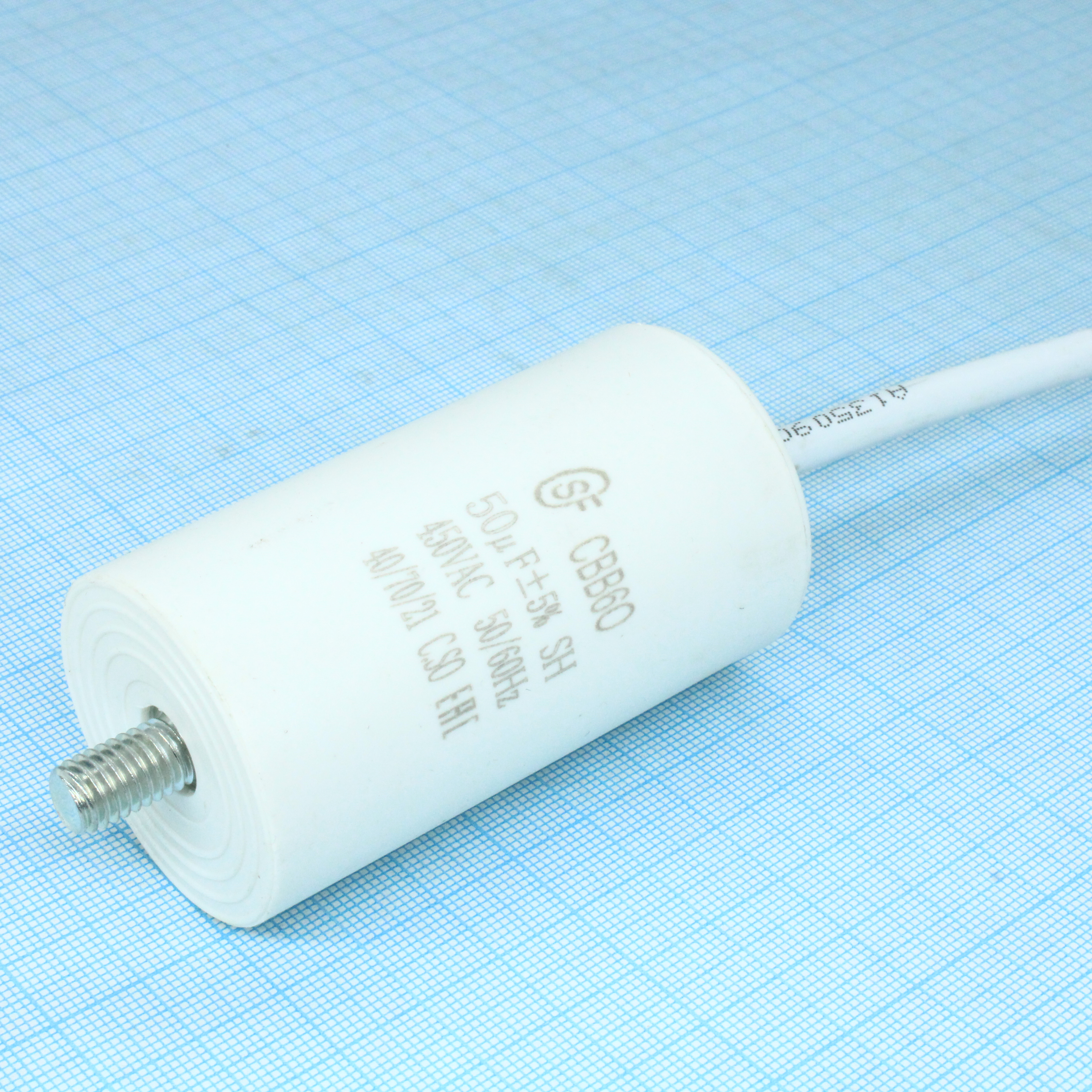 CBB60  50UF  450V WIRE+SCREW - SAIFU