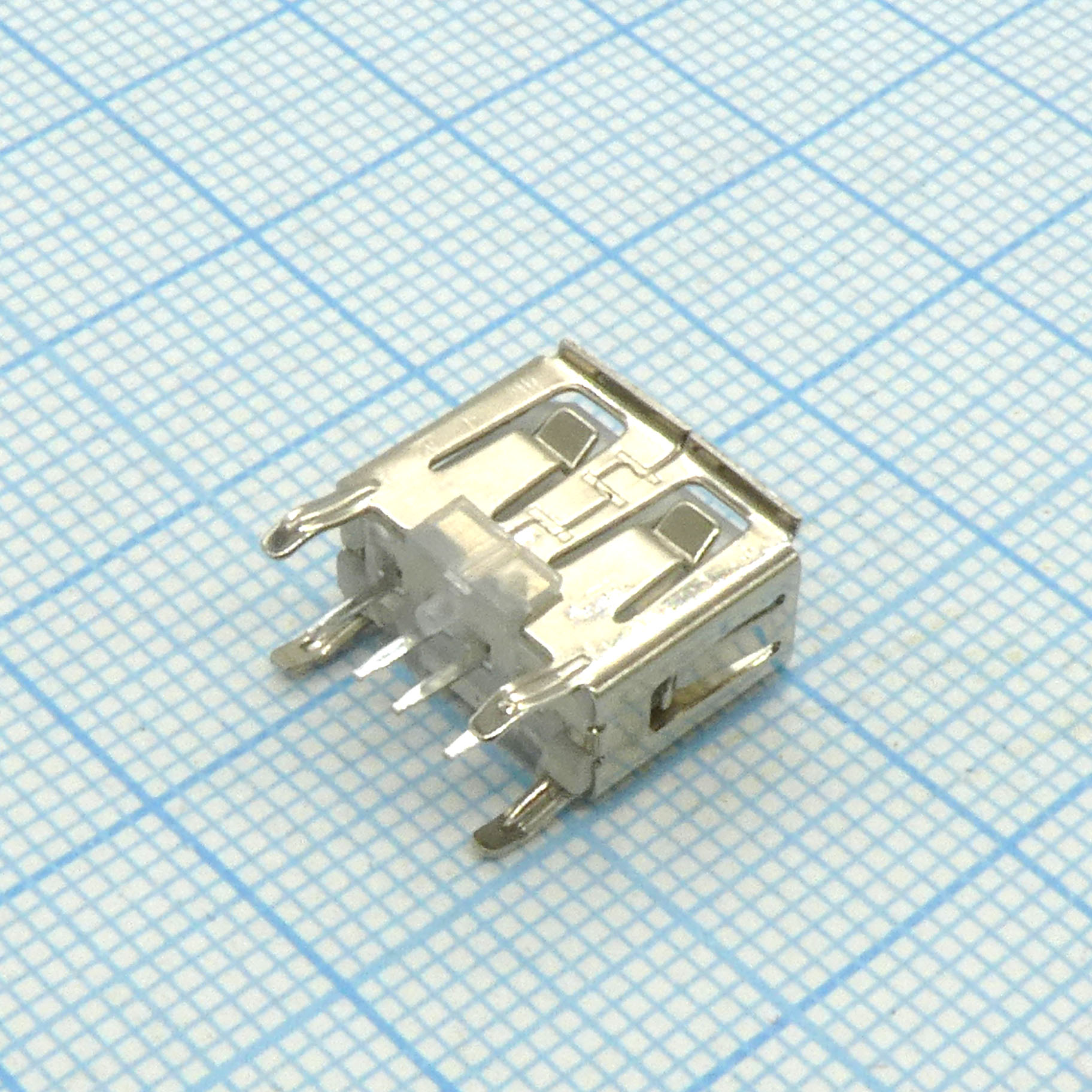 USB 4AF розетка на плату 4p - .