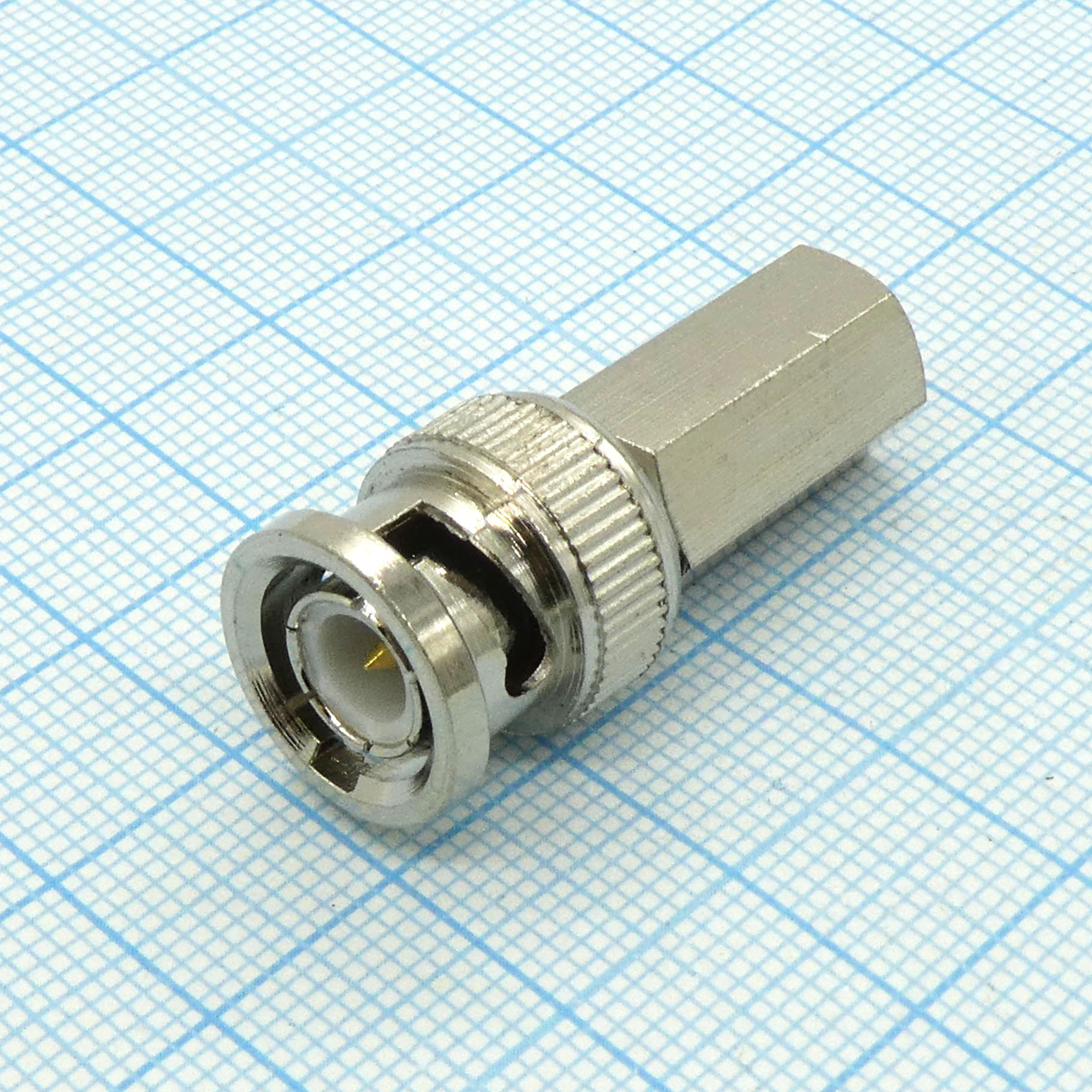 BNC штекер, накрутка RG-59 - .