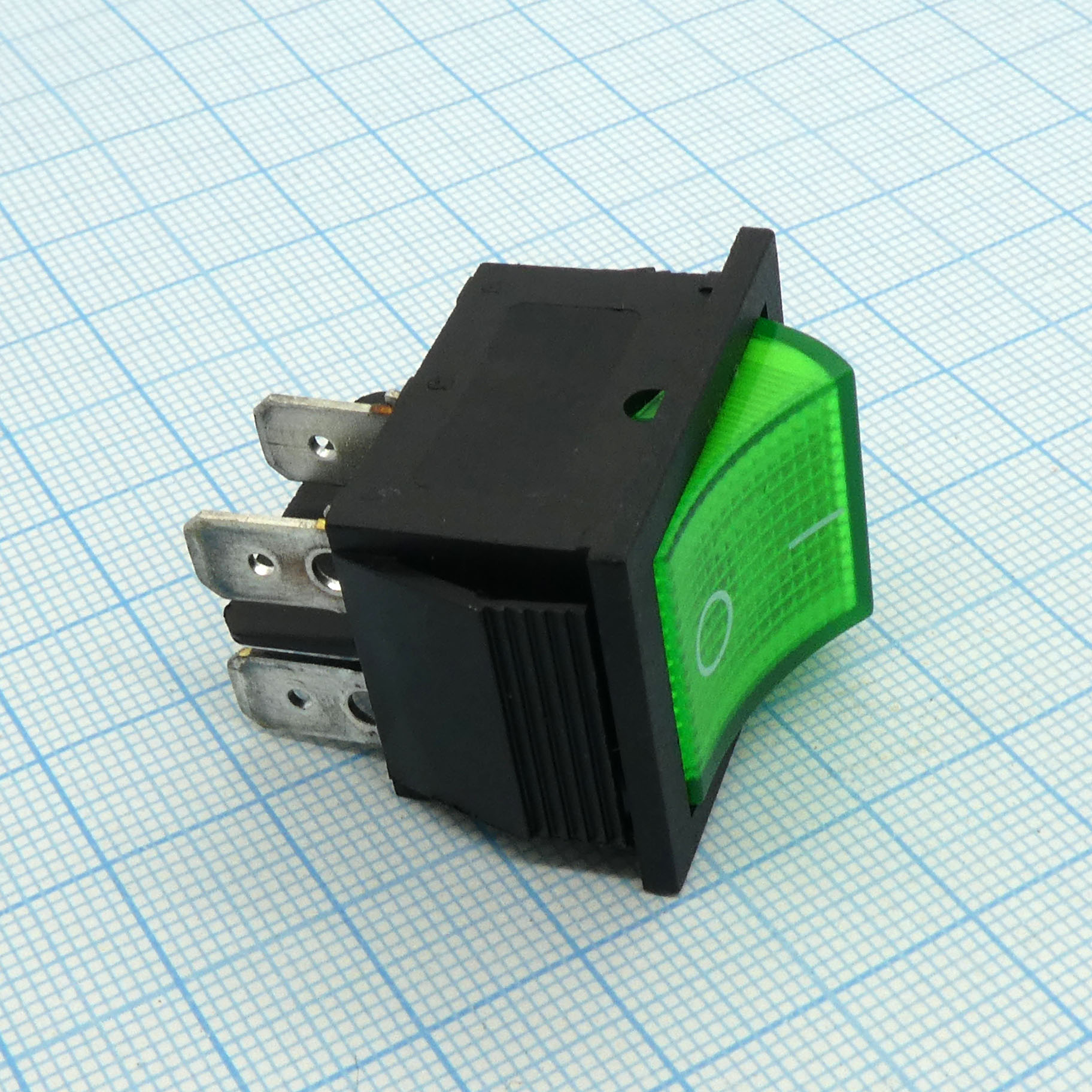 DS SC-767 OFF-ON зел 20А - .