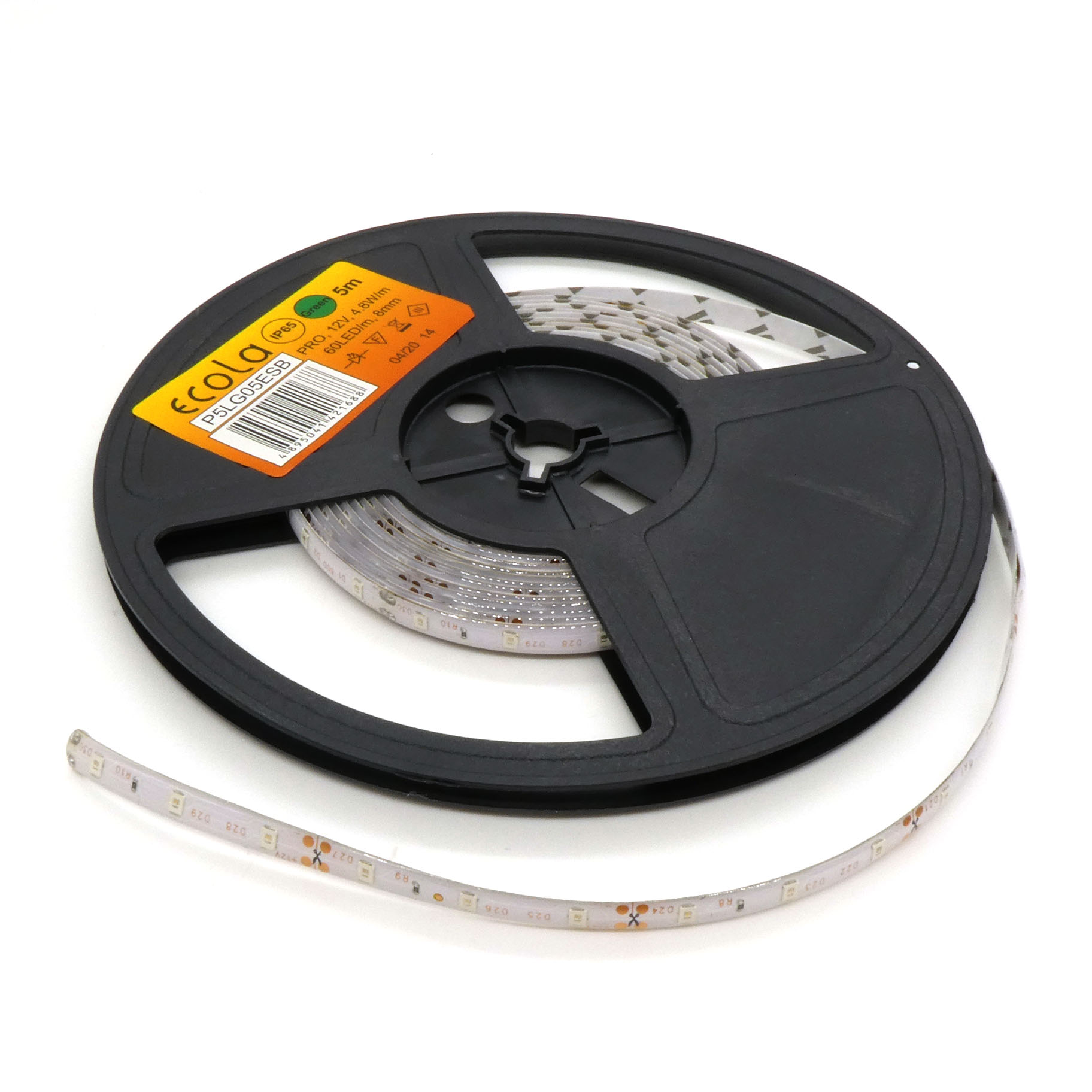 LED-лента 3528 G/ 60 чипов/1м/12V/IP65 - Ecola