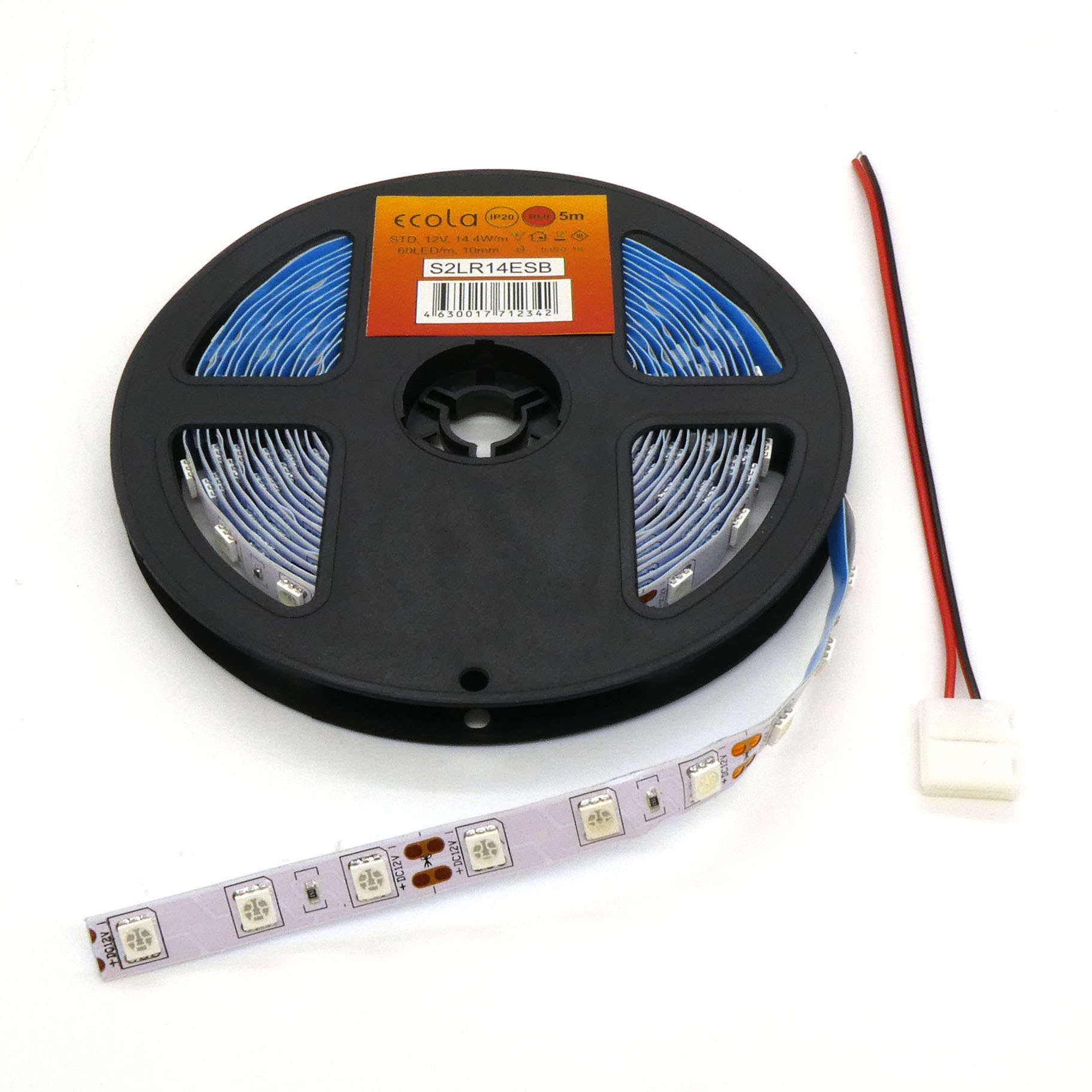 LED-лента 5050 R/ 60 чипов / 1м /12V - Ecola