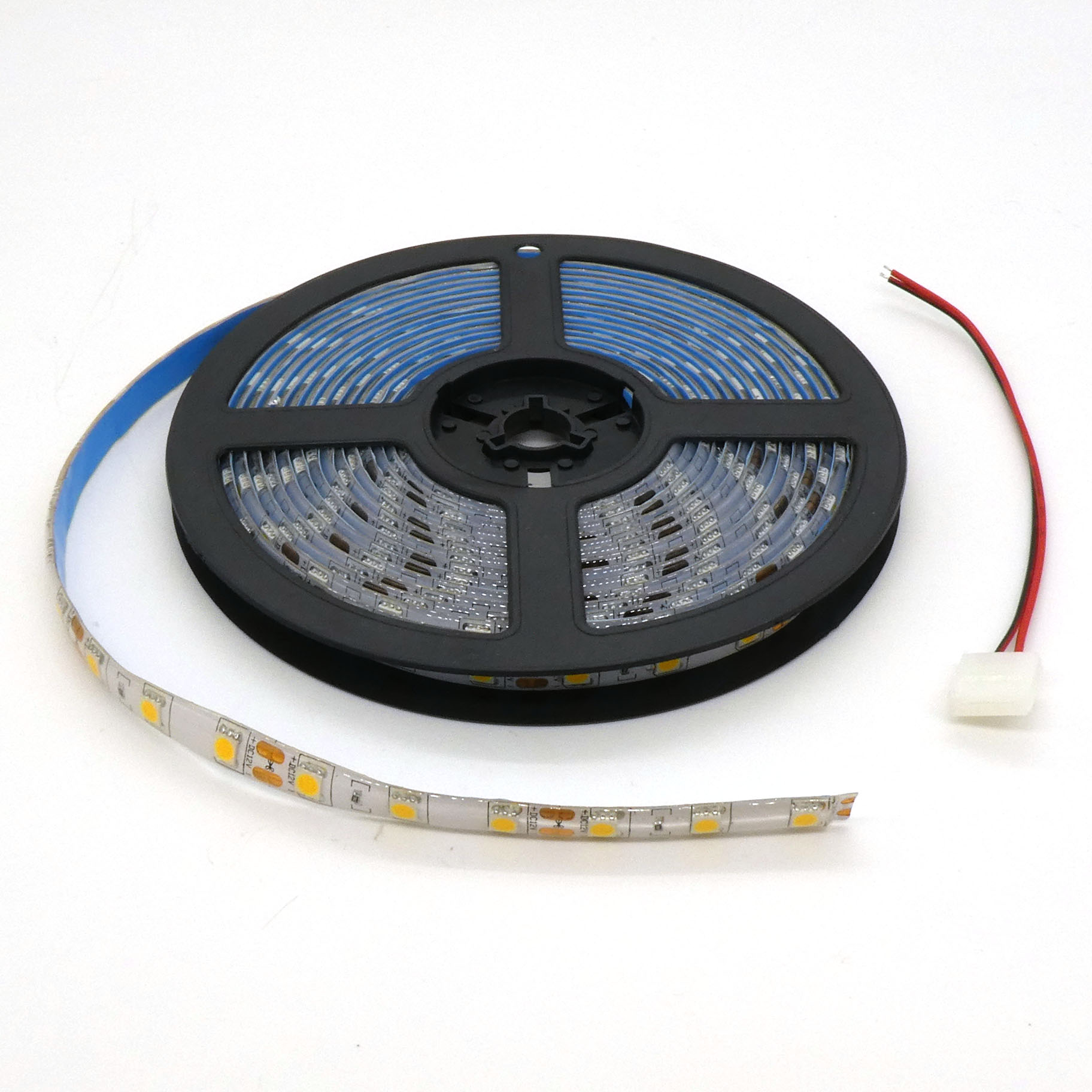 LED-лента 5050 WW/ 60 чипов /1м/12V/IP65 - Ecola