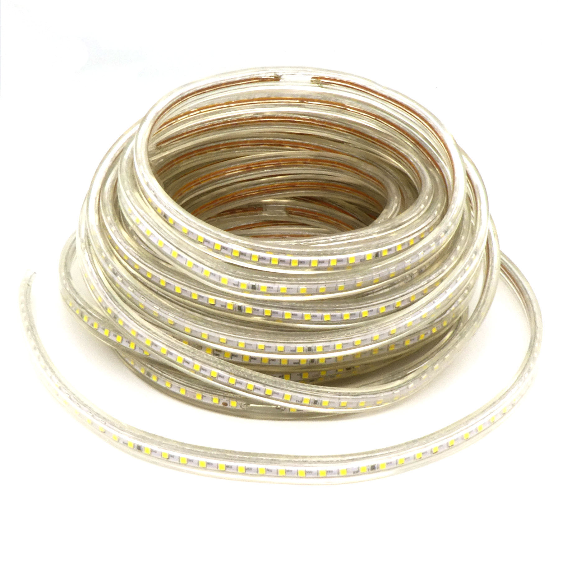LED-лента 3528 W/ 120 чипов/1м/220V/IP68 - Ecola