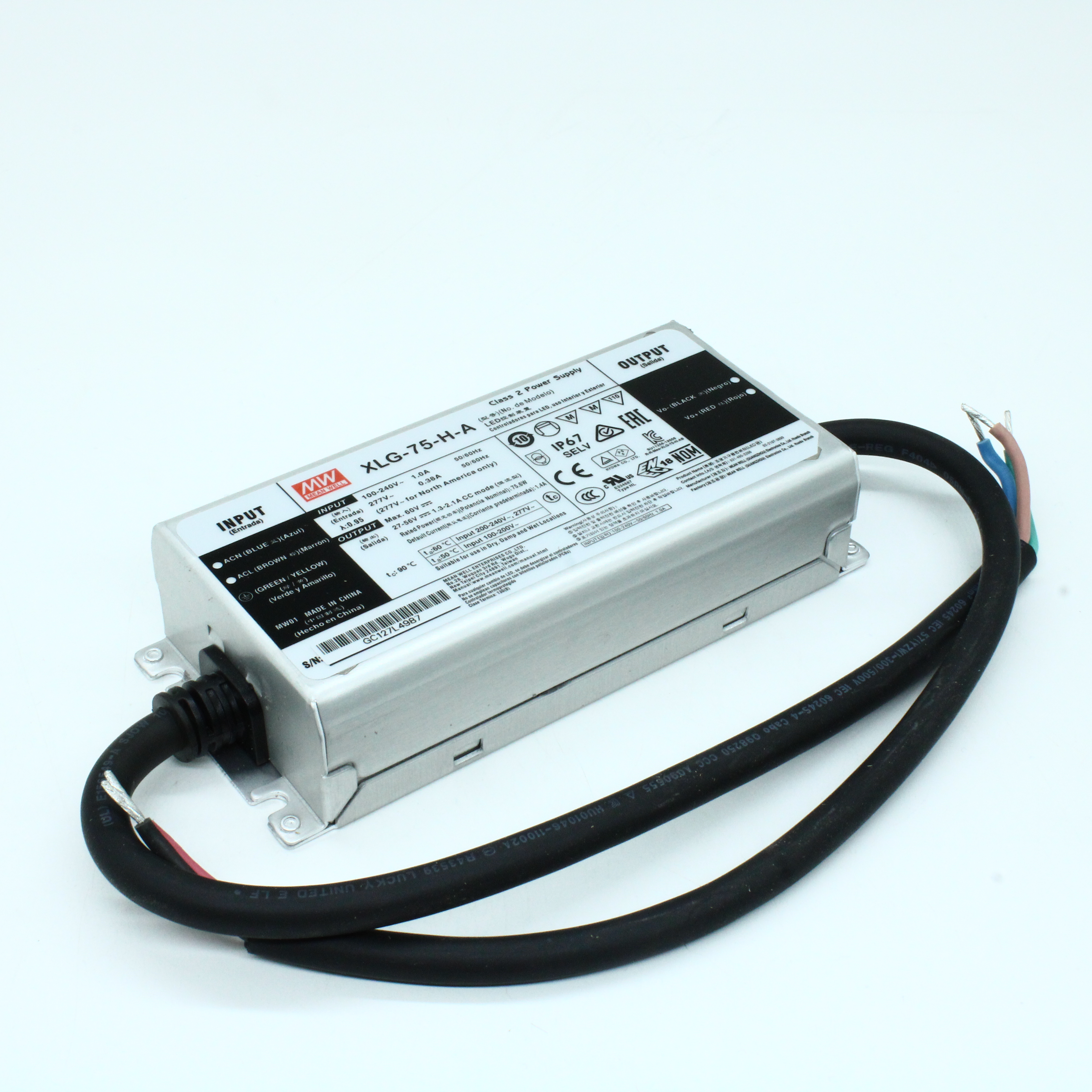 XLG-75-H-A - MW