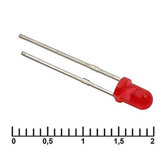 3 MM RED 30 MCD   20 - RUICHI