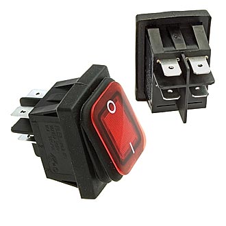 SB091 IP65 ON-OFF 22X30MM - RUICHI
