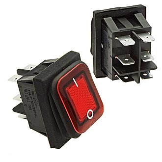 SB091 IP65 ON-ON 22X30MM - RUICHI
