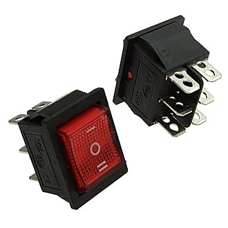 KCD4-601-C R/6P ON-OFF-ON - RUICHI