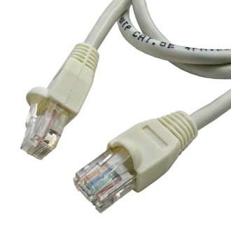 Патчкорд RJ45 1м белый - RUICHI