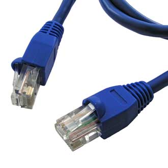 Патчкорд RJ45 1м синий - RUICHI