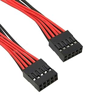 BLD 2X05 *2 AWG26 0.3M - RUICHI