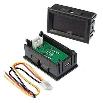 0-33,00VDC GREEN (45X26MM) - RUICHI
