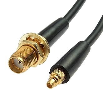 MMCX-M/SMA-F RG-174U 15CM - RUICHI
