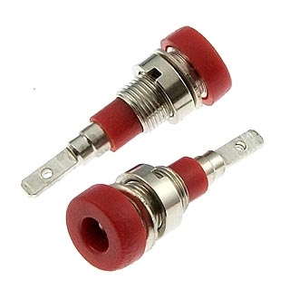 Z007 2MM PANEL JACK RED - RUICHI