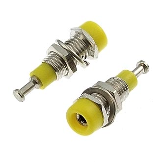 Z008 2MM PANEL JACK YELLOW - RUICHI